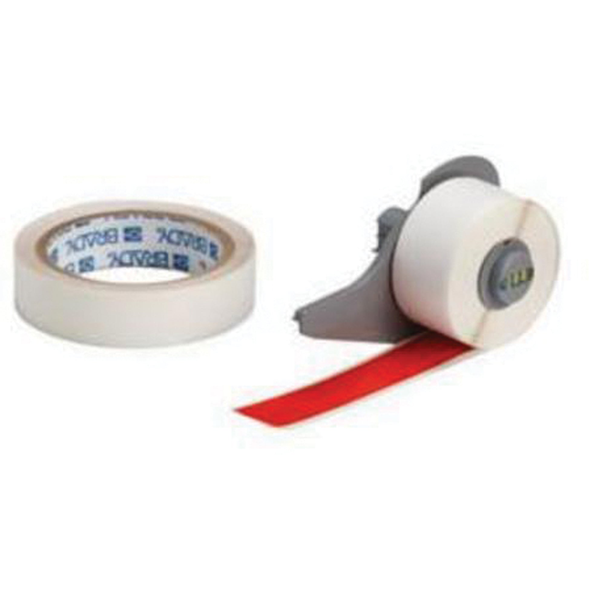 Brady Floor Marking Printer Tape, Polyester, Red, 1" Width