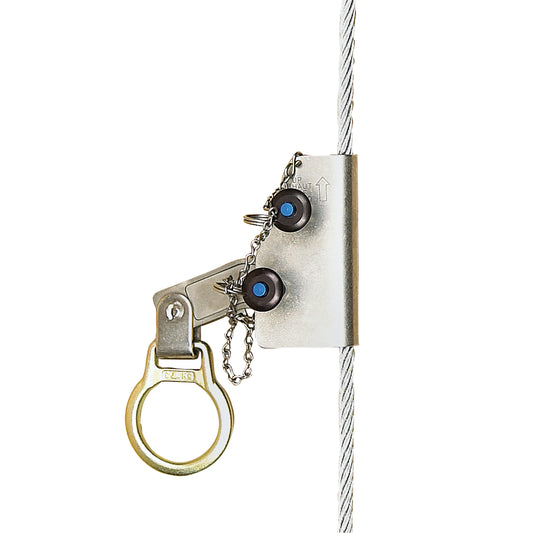 3M DBI Sala Fall Protection Lad-Saf™ Static Wire Rope Grab, 3/8" Rope Diameter