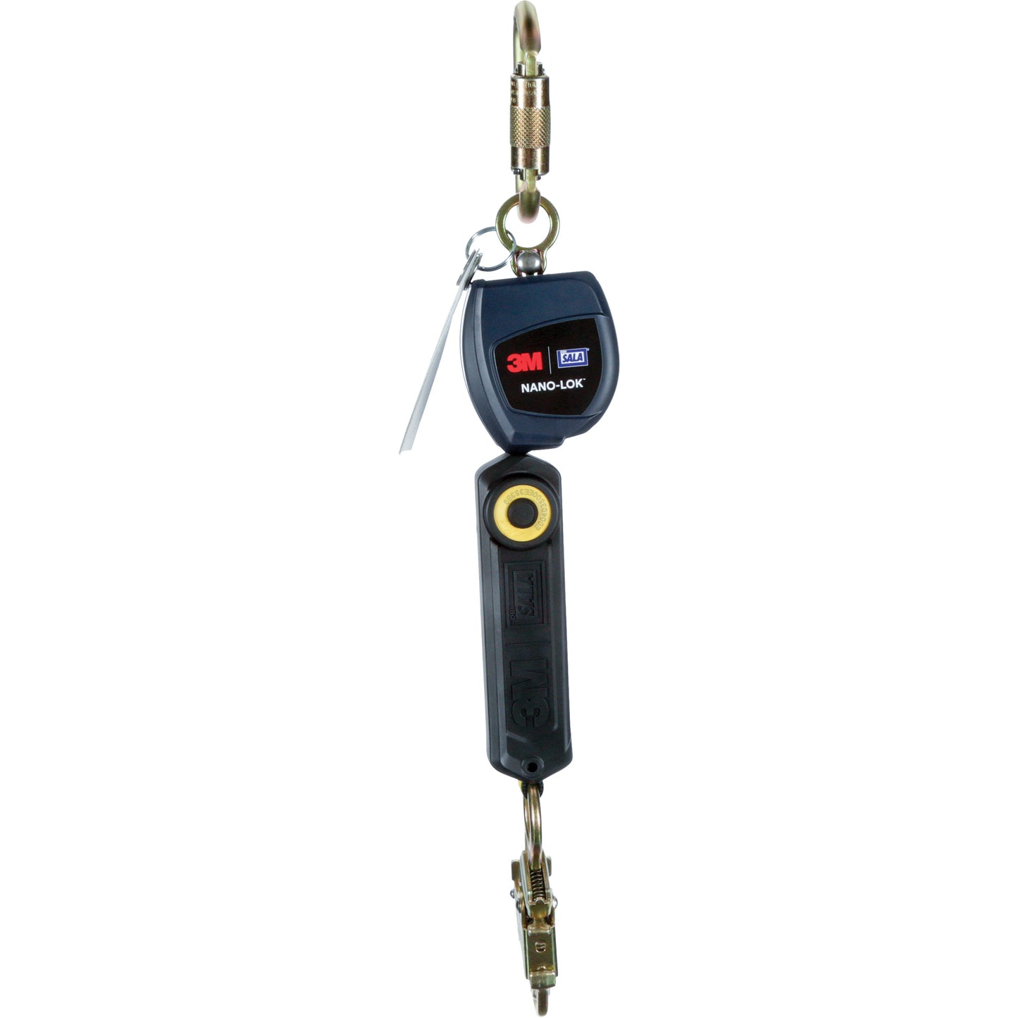 3M DBI Sala Fall Protection Nano-Lok™ Self-Retracting Lifeline, 6', Polyester/Web, Swivel