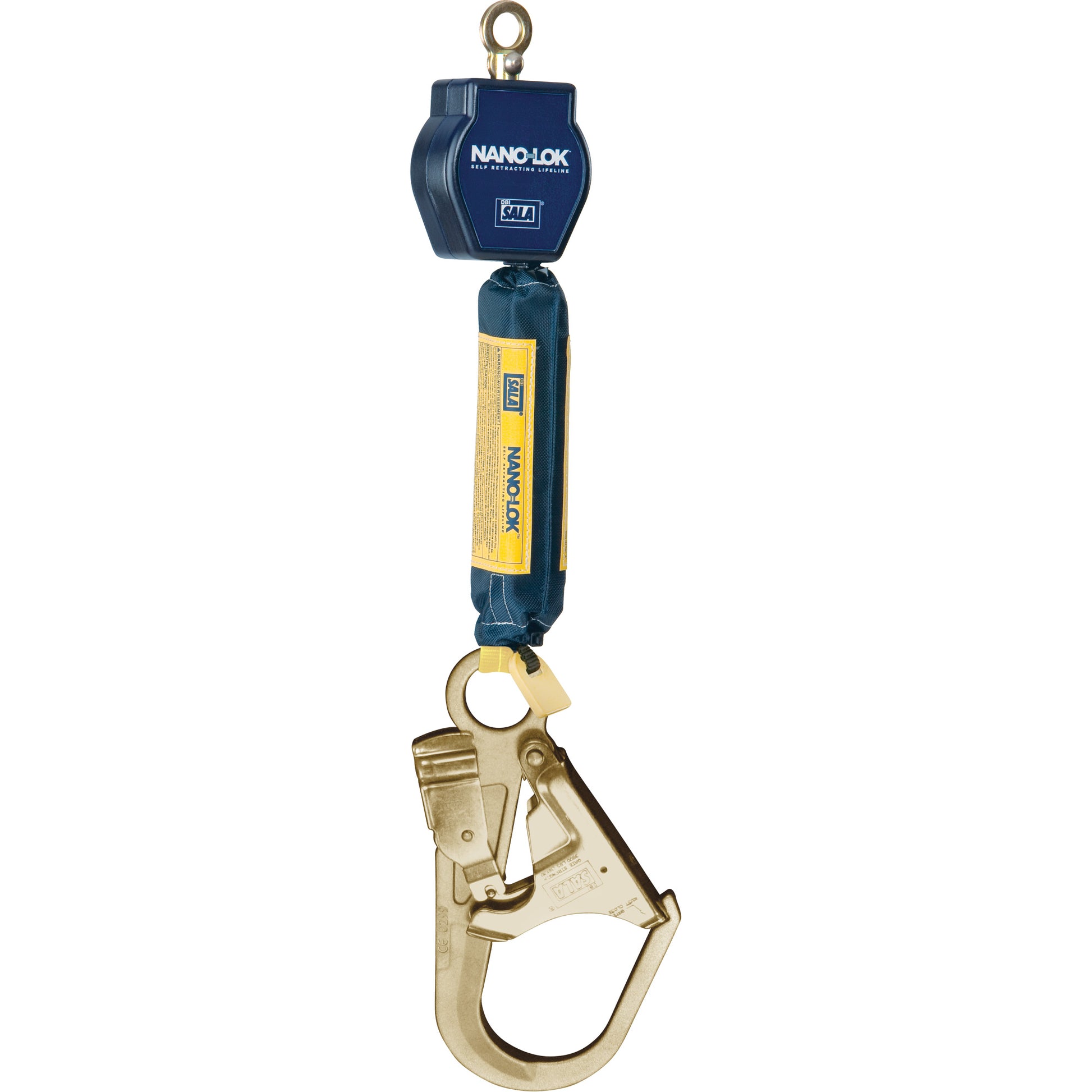 3M DBI Sala Fall Protection Nano-Lok™ Self-Retracting Lifeline, 6.5', Web, Swivel