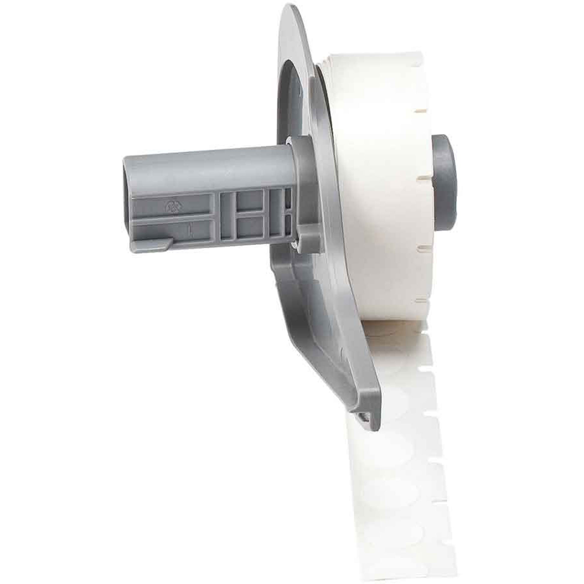 Brady Printable Labels, Nylon, 0.5" L x 0.5" H, White