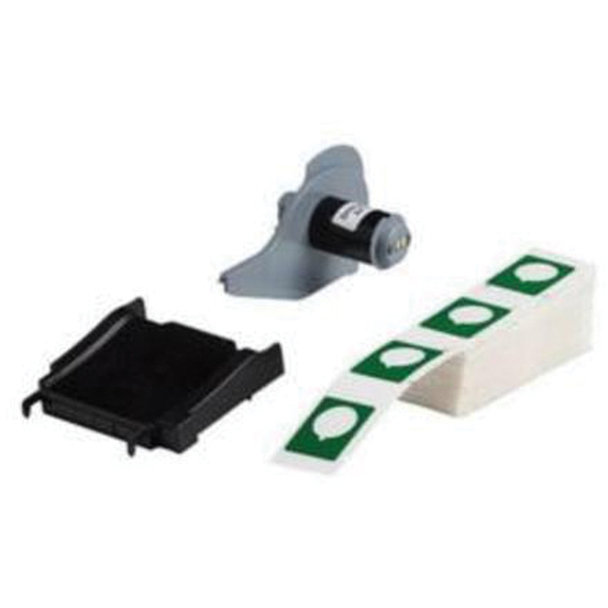 Brady Raised Push-Button Panel Labels, Polyester, 1.2" L x 1.9" H, Green