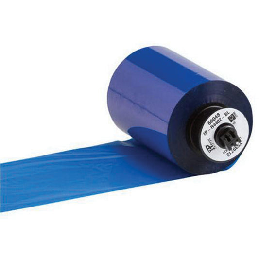 Brady Series R4400 Printer Ribbon, 3.27" x 984', Blue