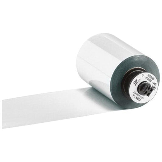 Brady Series R4400 Printer Ribbon, 3.27" x 984', White