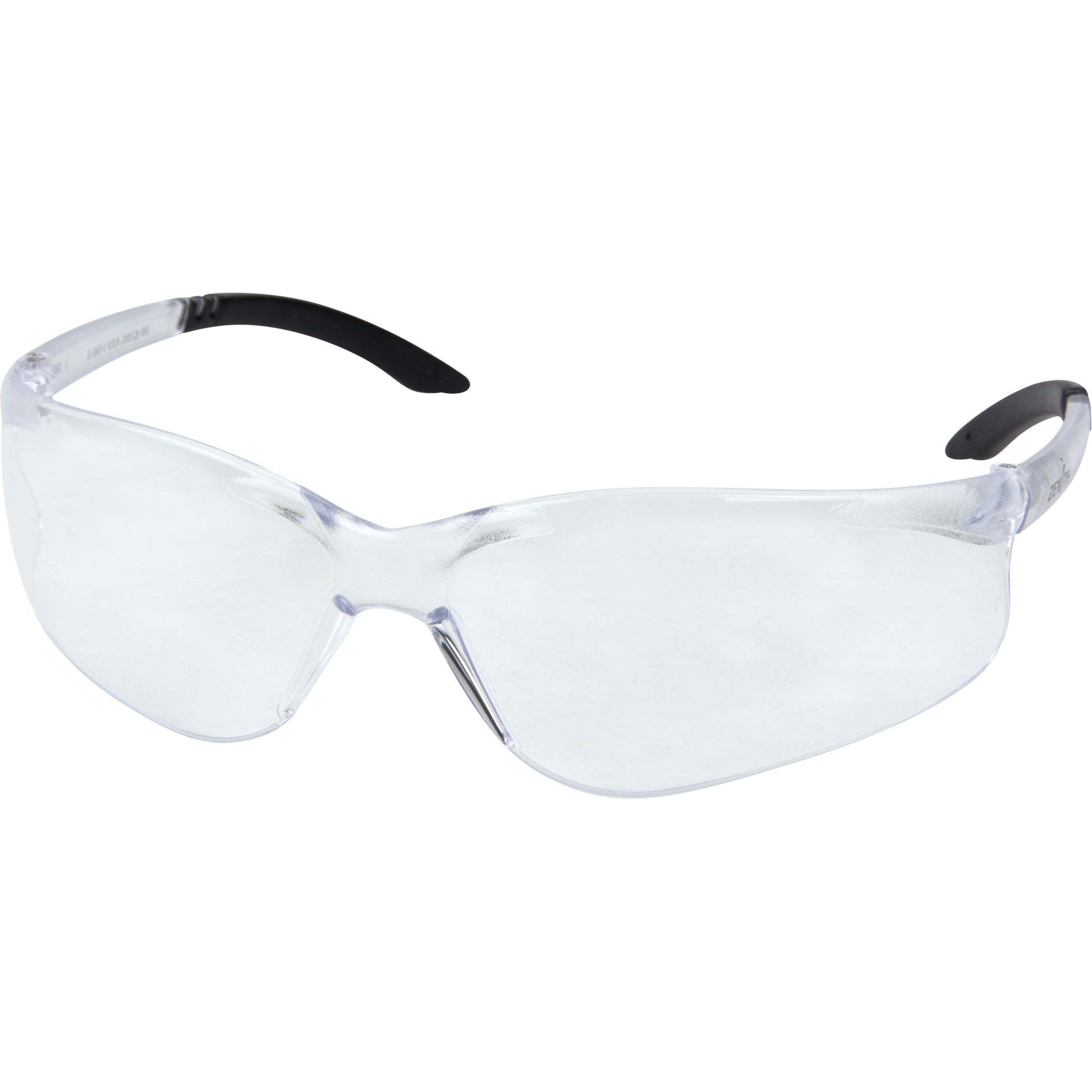 Zenith Safety Products Z2400 Series Safety Glasses, Clear Lens, Anti-Scratch, ANSI Z87+/Meets/Exceeds CSA Z94.3