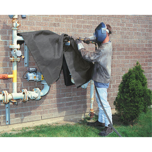 Welding Blankets, 5' W x 10' L, Rated Up To 3000 °F