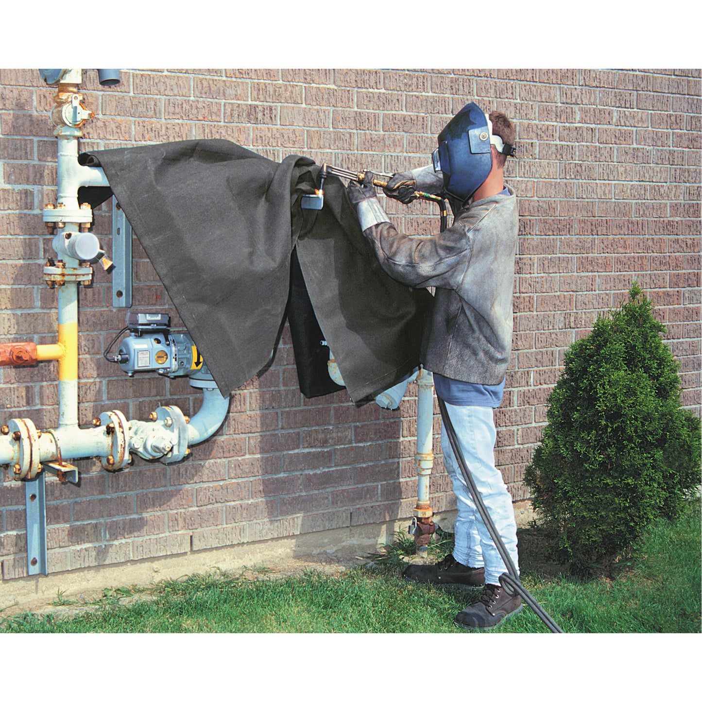 Welding Blankets, 5' W x 9' L, Rated Up To 3000 °F