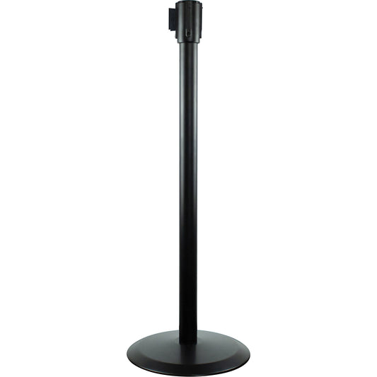 Tensator Slimline TensaBarrier® Receiver Post, 38" High, Black