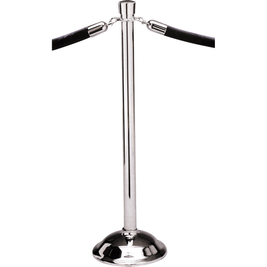 Tensator Portable Posts, 39" High, Polished Chrome