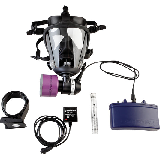North PR500 Series Face Mount PAPR, Facepiece Respirator, NiCd Battery