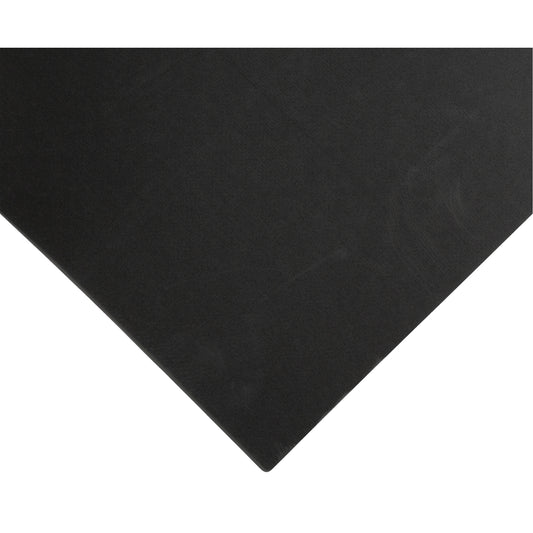 Wearwell Electrically Conductive Mat No.785, 3' W x 5' L x 3/32" T, PVC, Smooth, Black