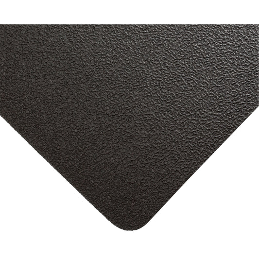 Wearwell Kleen-Rite Mat No.383, Runner, 3' x 150' x 3/32", Black