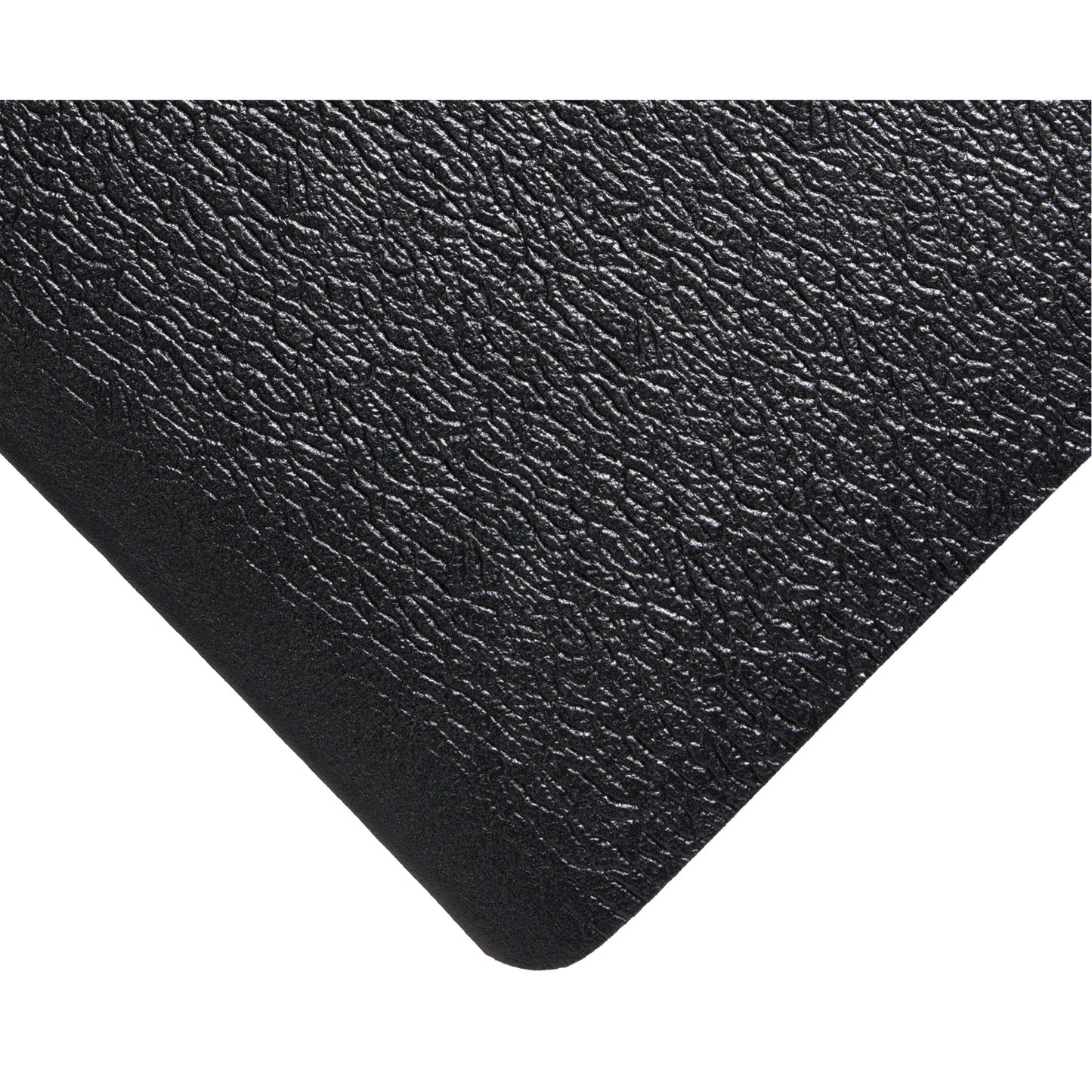 Wearwell Soft Step Mats No.427, Pebbled, 4' x 26' x 3/8", Black, PVC Sponge