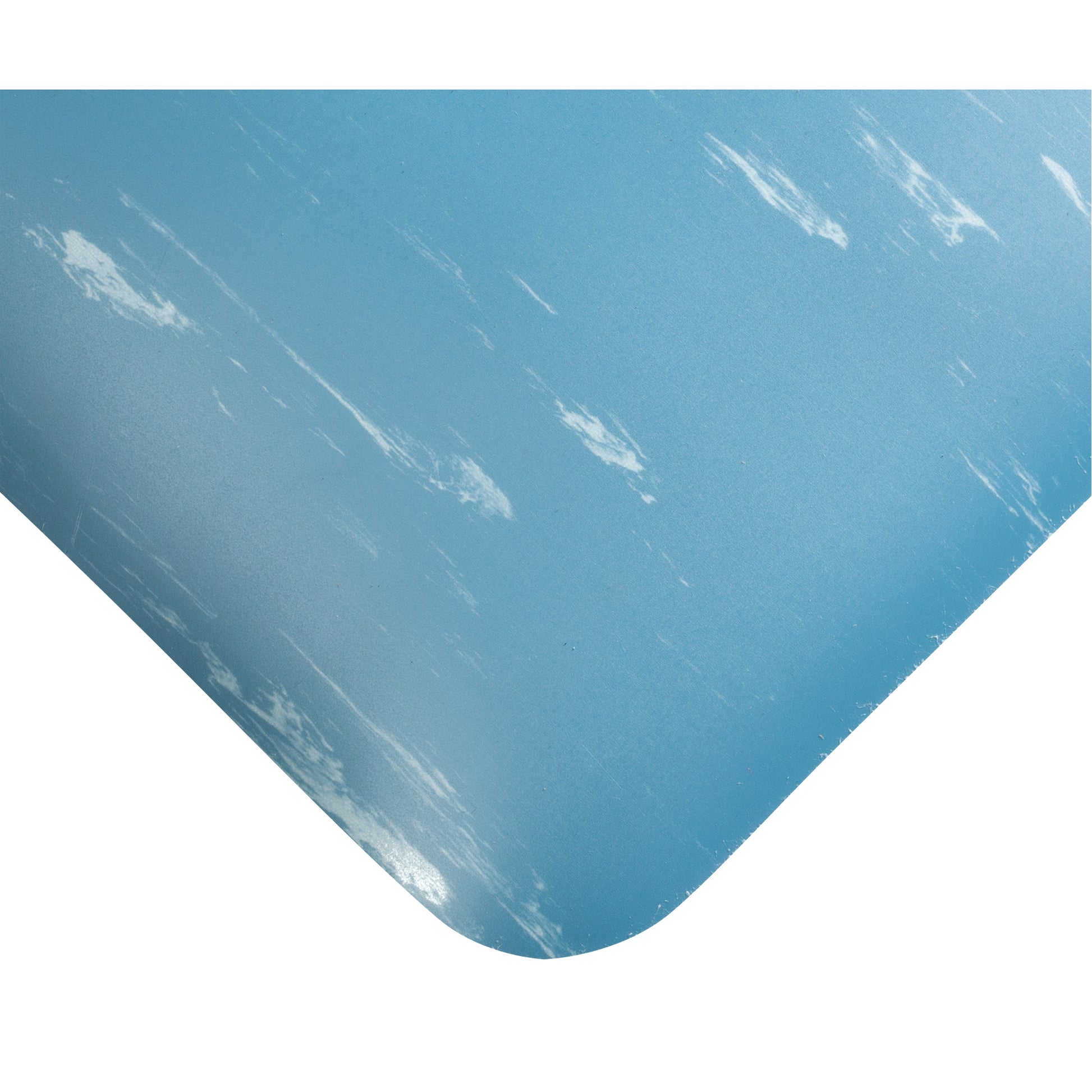 Wearwell Tile-Top Select Anti-Microbial Mats No.494, Smooth, 4' x 60' x 7/8", Blue, PVC