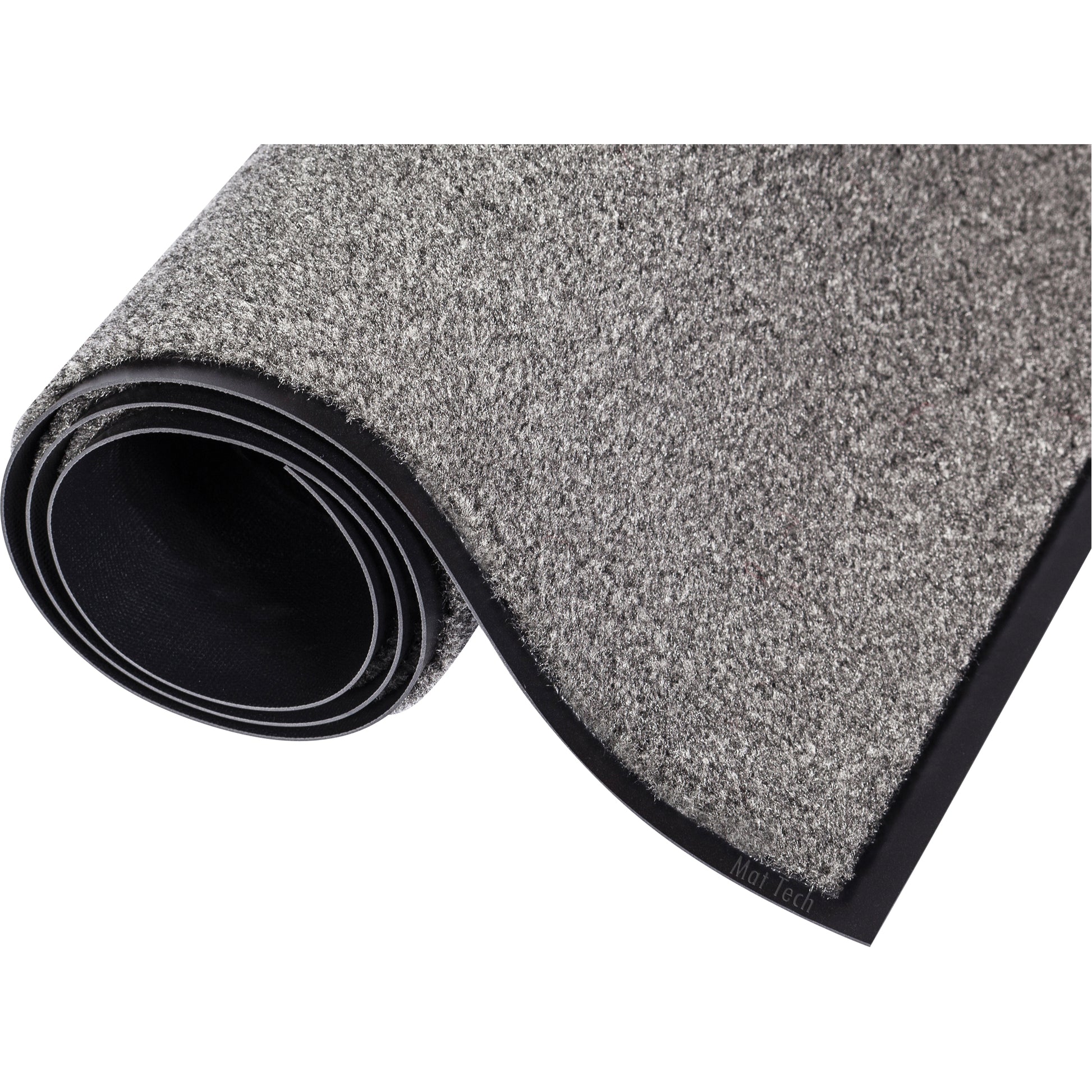 Mat Tech Proluxe™ Matting, Wiper, 4' x 50' x 5/16", Grey
