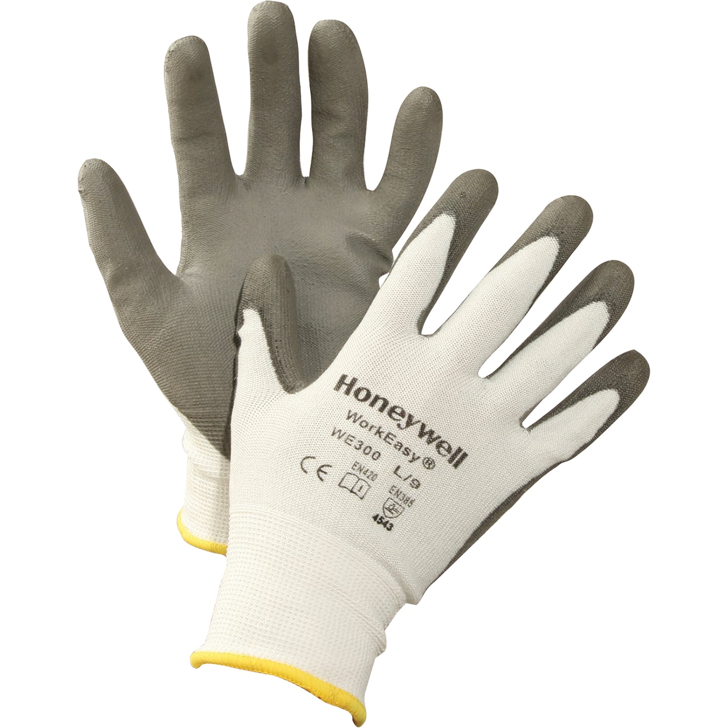 Honeywell WorkEasy Gloves, Size X-Large/10, 13 Gauge, Polyurethane Coated, HPPE Shell, ANSI/ISEA 105 Level 3