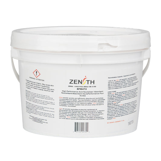 Zenith Safety Products Sorbent Neutraliser, Dry, 4 kg, Acid
