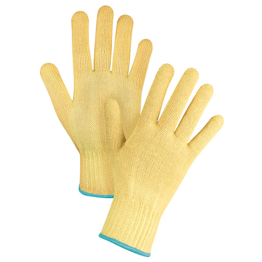 Zenith Safety Products Seamless String Knit Gloves, Size X-Large/10, 7 Gauge, Kevlar® Shell, ASTM ANSI Level A2/EN 388 Level 3