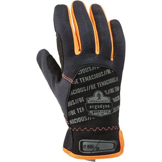 Ergodyne ProFlex® 815 QuickCuff™ Utility Gloves, Synthetic Palm, Size Small