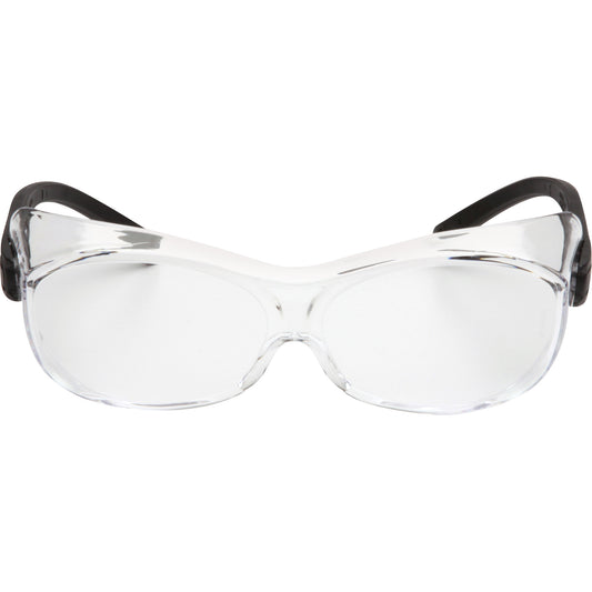 Pyramex OTS® Safety Glasses, Clear Lens, Anti-Fog/Anti-Scratch, ANSI Z87+/Meets/Exceeds CSA Z94.3