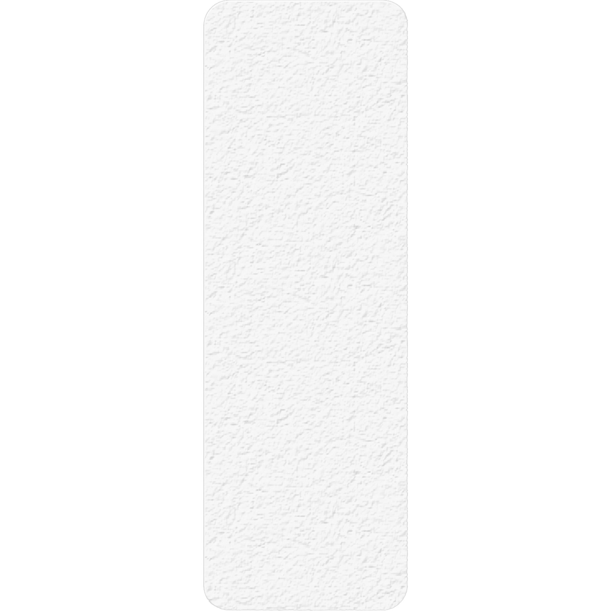 Incom Top Tape & Label Lean 5S Manufacturing Markers, Rectangle, 6" L x 2" W, White, Vinyl