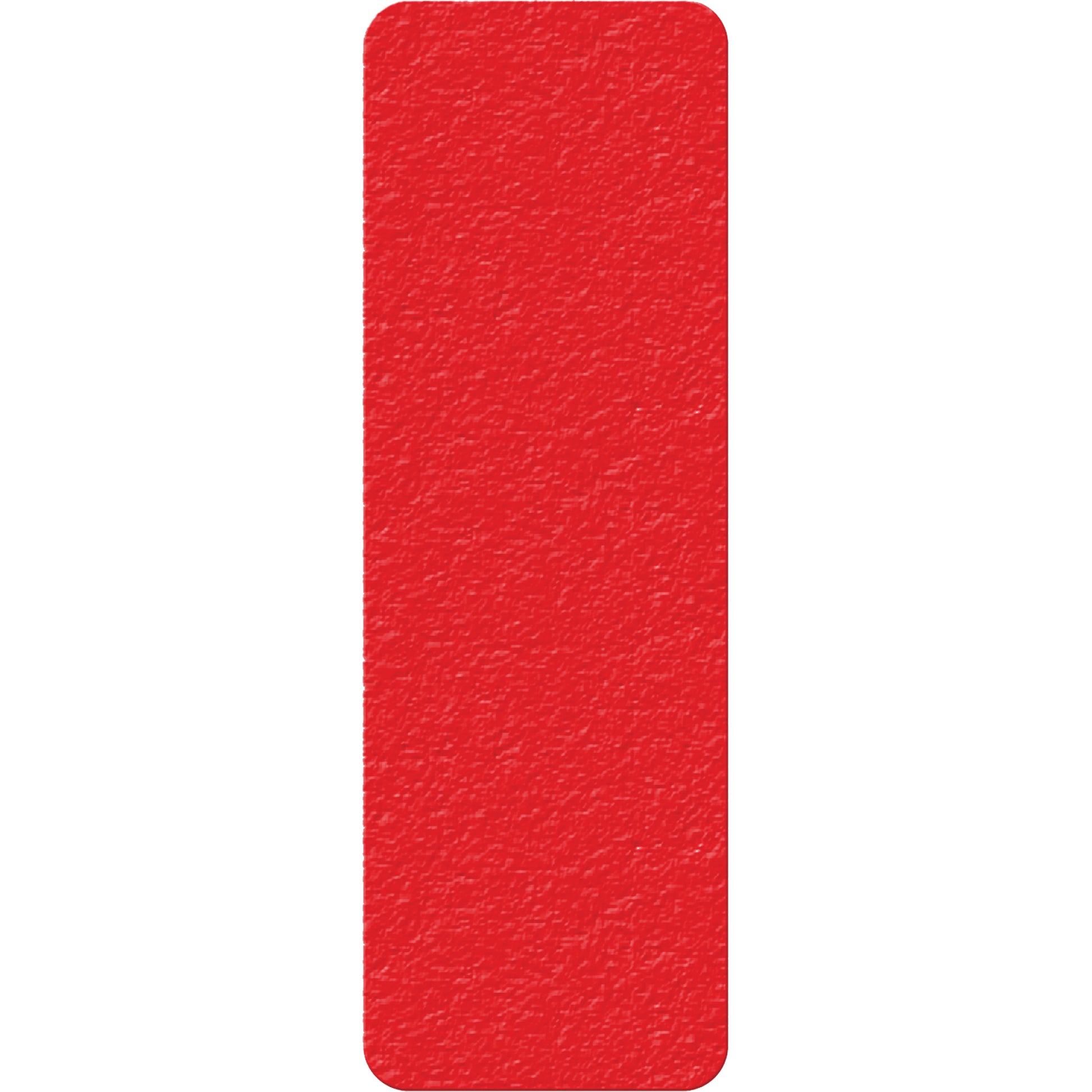Incom Top Tape & Label Lean 5S Manufacturing Markers, Rectangle, 6" L x 2" W, Red, Vinyl
