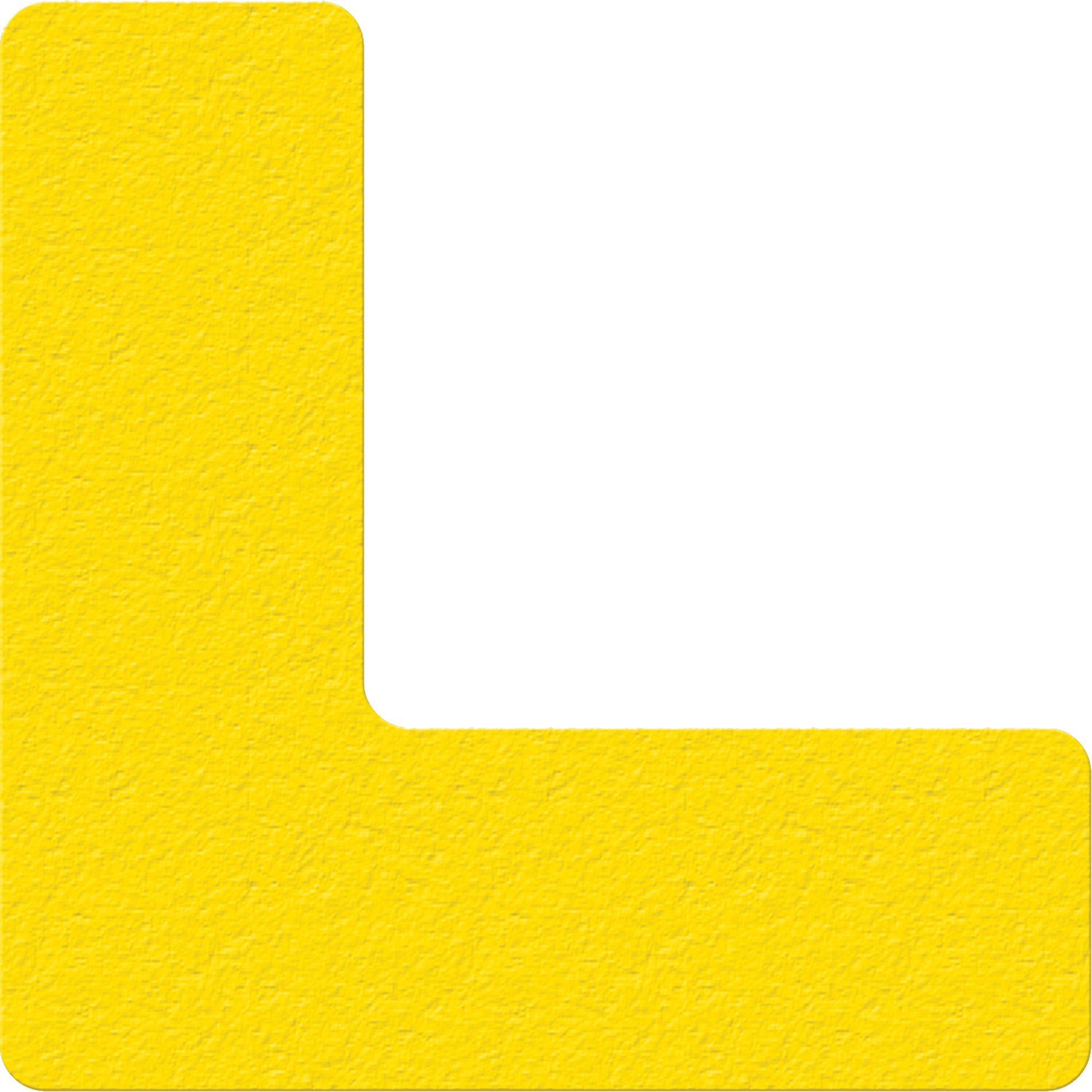 Incom Top Tape & Label Lean 5S Manufacturing Markers, L, 6" L x 6" W, Yellow, Vinyl