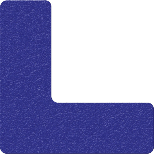 Incom Top Tape & Label Lean 5S Manufacturing Markers, L, 6" L x 6" W, Blue, Vinyl