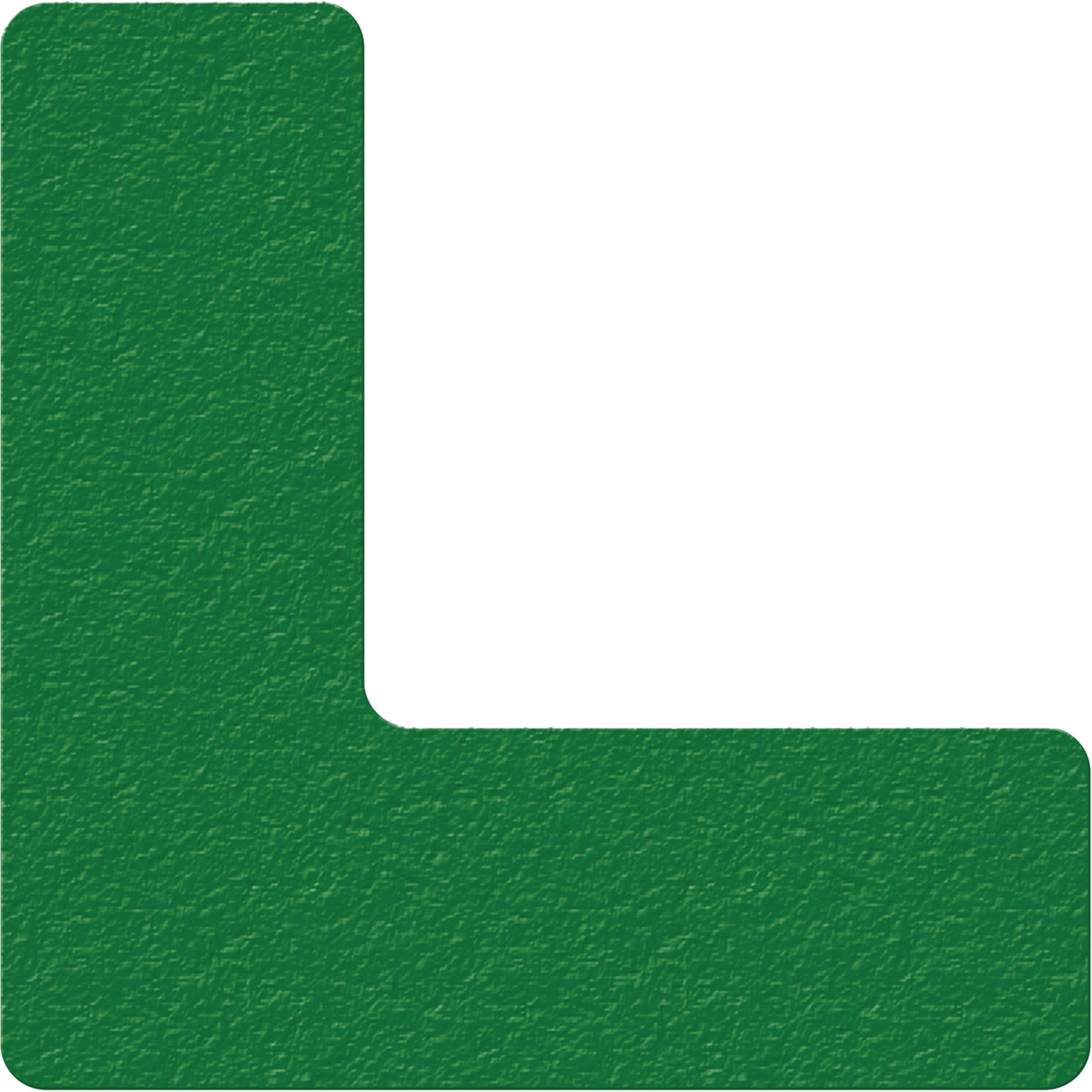 Incom Top Tape & Label Lean 5S Manufacturing Markers, L, 6" L x 6" W, Green, Vinyl