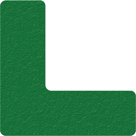 Incom Top Tape & Label Lean 5S Manufacturing Markers, L, 6" L x 6" W, Green, Vinyl