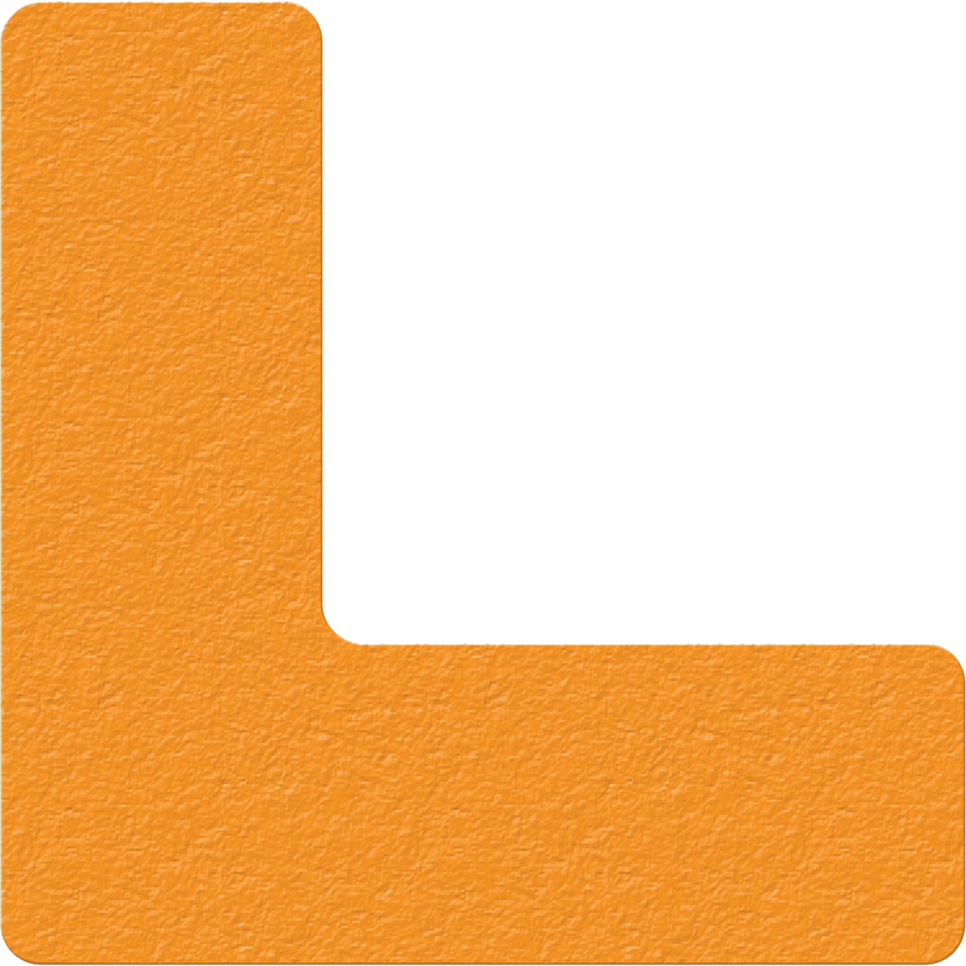 Incom Top Tape & Label Lean 5S Manufacturing Markers, L, 6" L x 6" W, Orange, Vinyl