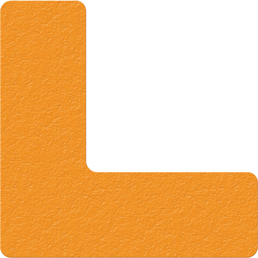 Incom Top Tape & Label Lean 5S Manufacturing Markers, L, 6" L x 6" W, Orange, Vinyl