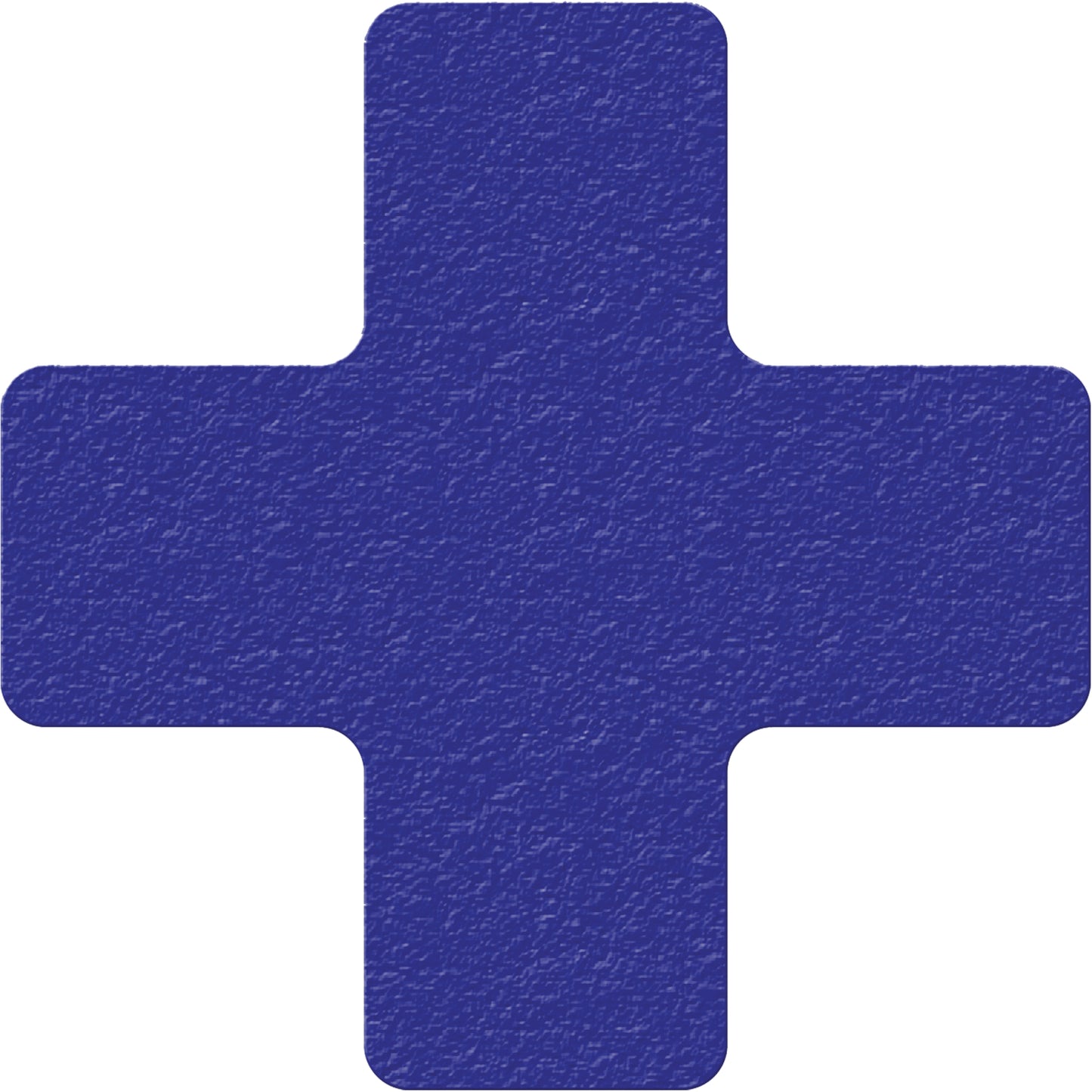 Incom Top Tape & Label Lean 5S Manufacturing Markers, Cross, 6" L x 6" W, Blue, Vinyl