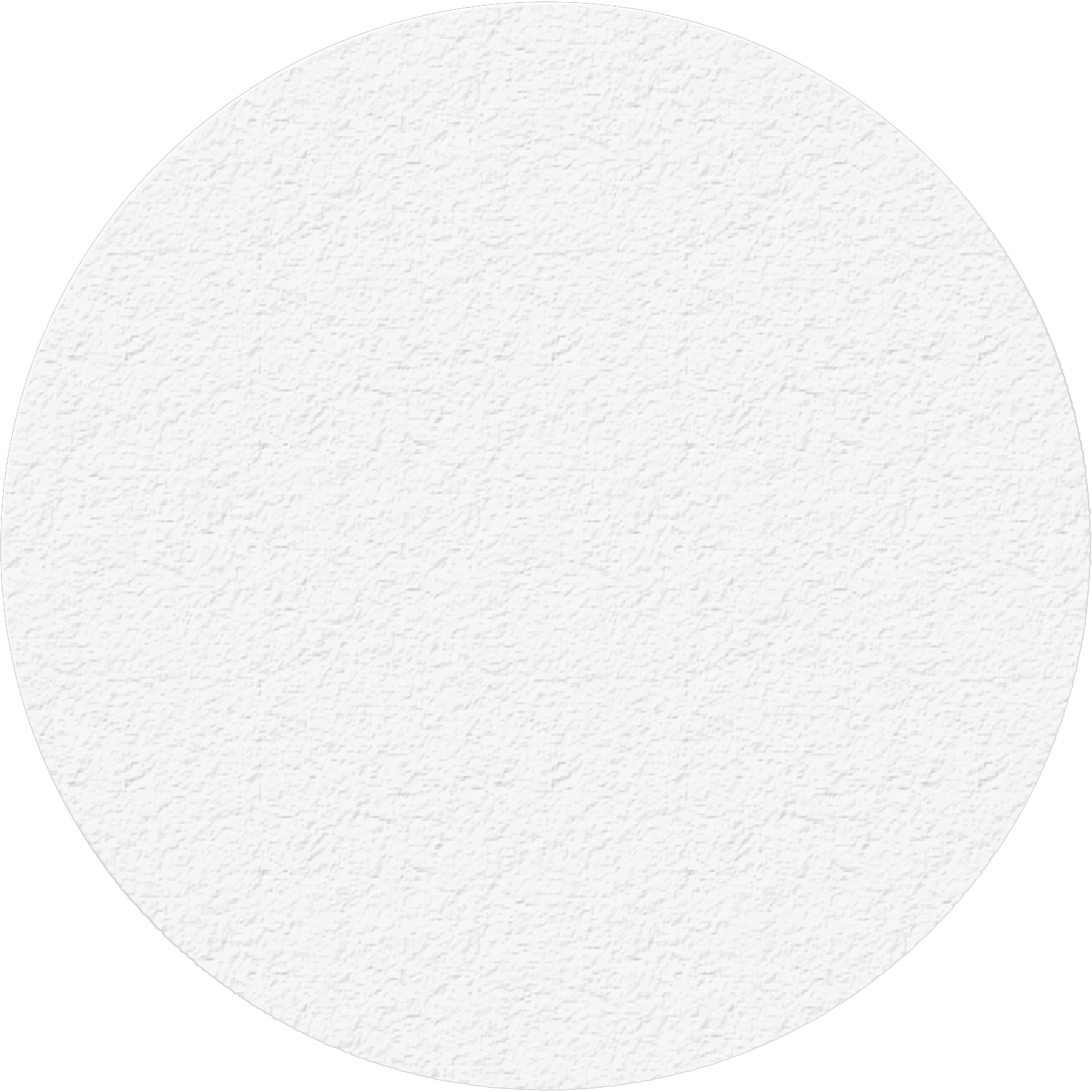 Incom Top Tape & Label Lean 5S Manufacturing Markers, Circle, 6" L x 6" W, White, Vinyl
