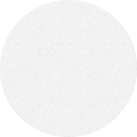 Incom Top Tape & Label Lean 5S Manufacturing Markers, Circle, 6" L x 6" W, White, Vinyl