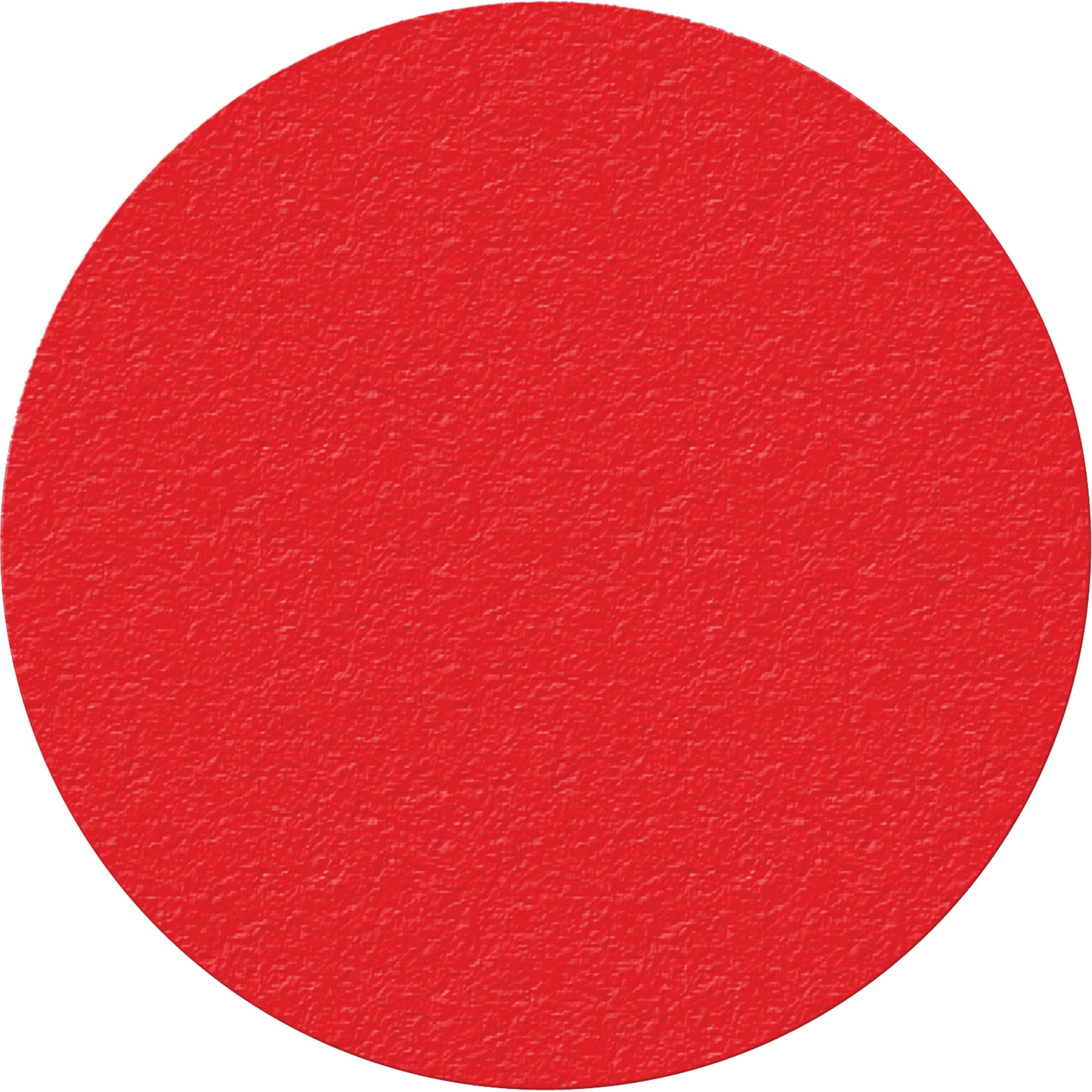 Incom Top Tape & Label Lean 5S Manufacturing Markers, Circle, 6" L x 6" W, Red, Vinyl