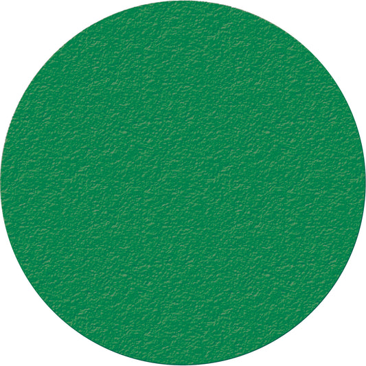 Incom Top Tape & Label Lean 5S Manufacturing Markers, Circle, 6" L x 6" W, Green, Vinyl
