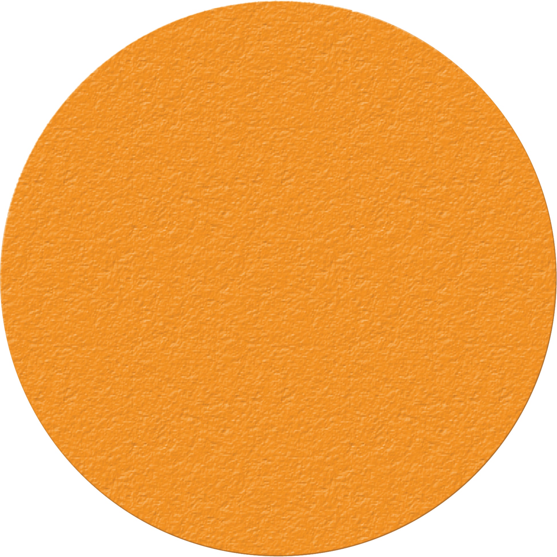 Incom Top Tape & Label Lean 5S Manufacturing Markers, Circle, 6" L x 6" W, Orange, Vinyl