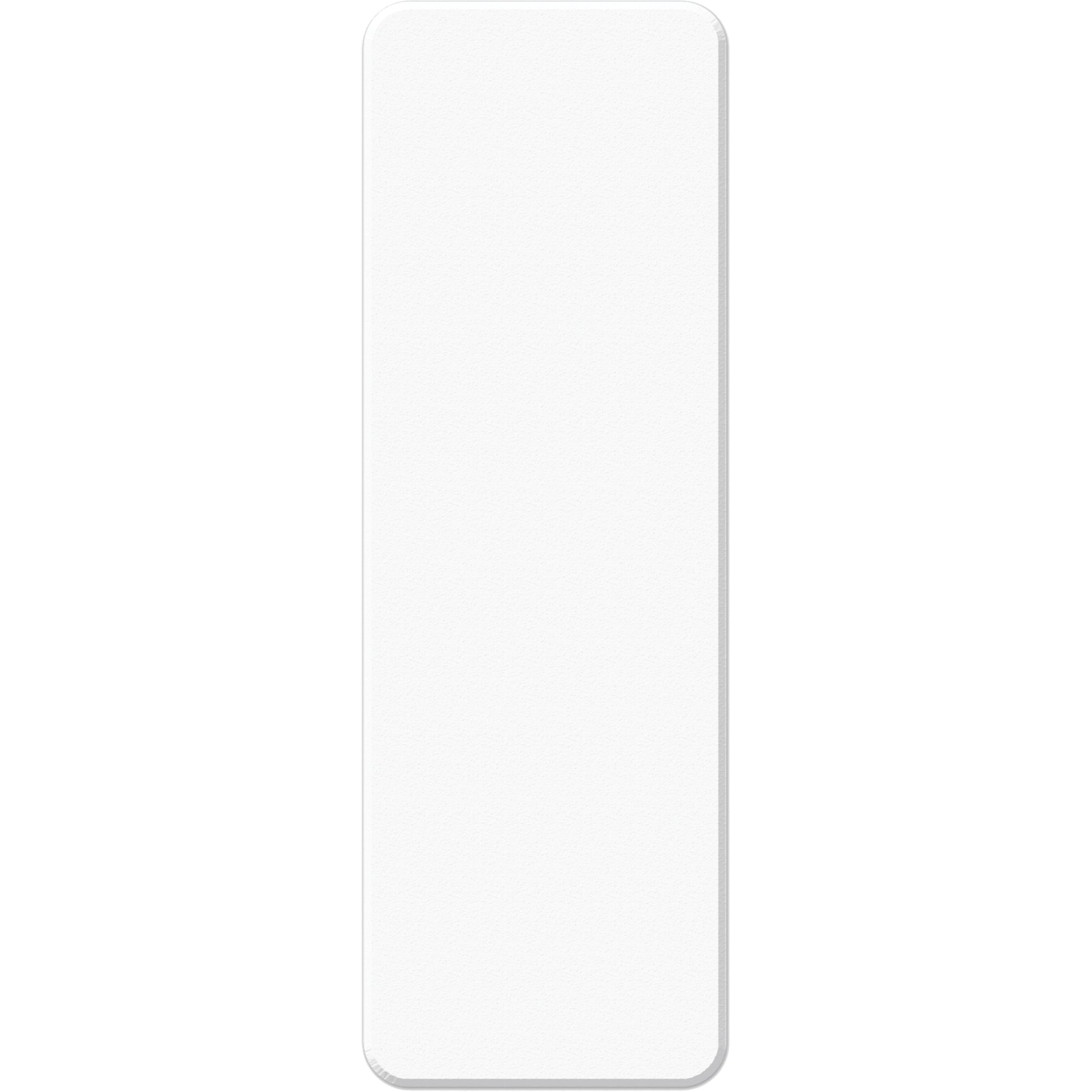 Incom Top Tape & Label Armor Stripe Lean/5S Markers, Rectangle, 6" L x 2" W, White, Plastic