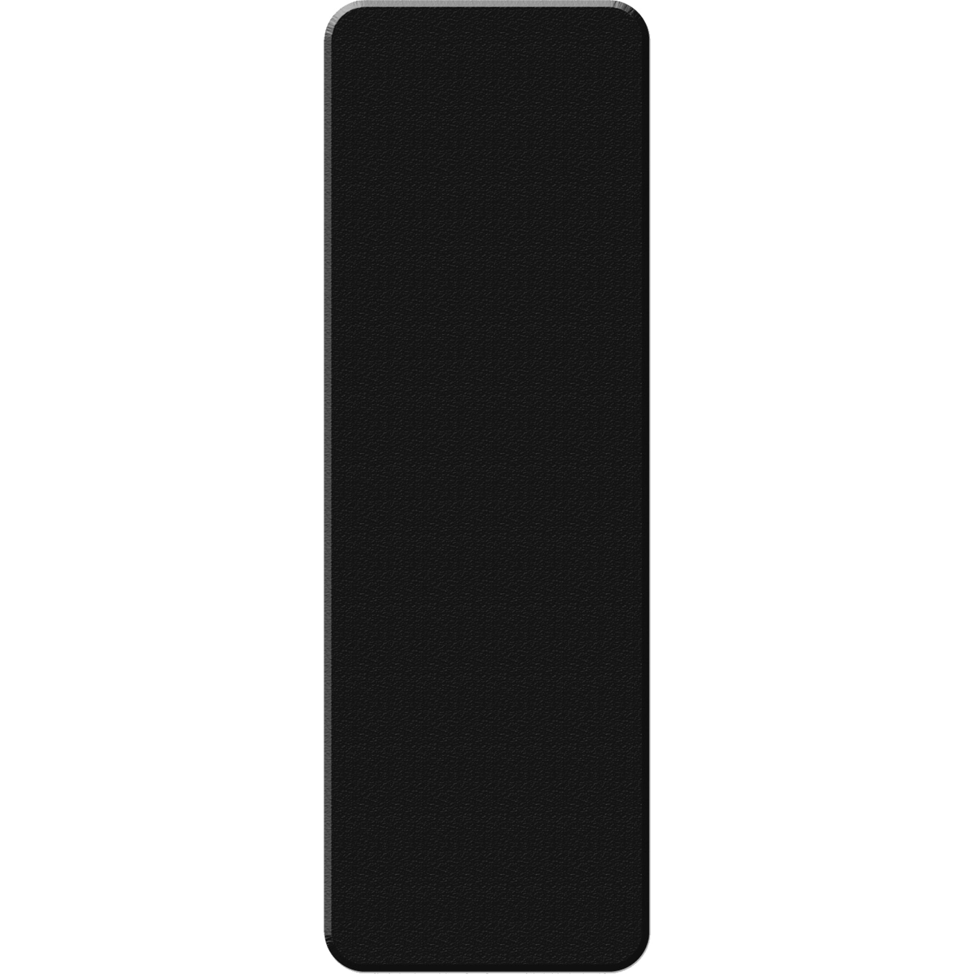 Incom Top Tape & Label Armor Stripe Lean/5S Markers, Rectangle, 6" L x 2" W, Black, Plastic
