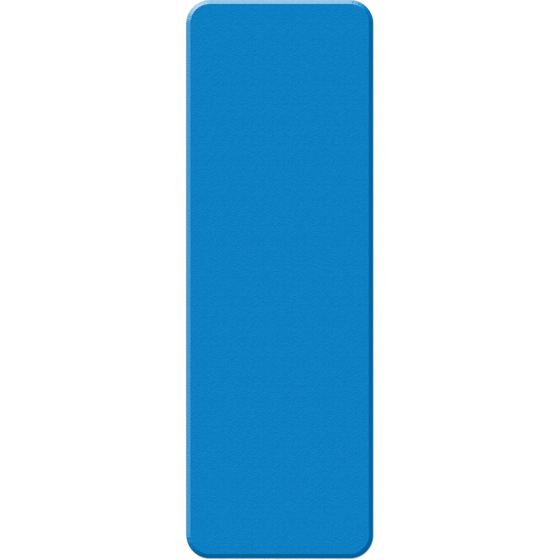 Incom Top Tape & Label Armor Stripe Lean/5S Markers, Rectangle, 6" L x 2" W, Blue, Plastic