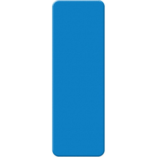 Incom Top Tape & Label Armor Stripe Lean/5S Markers, Rectangle, 6" L x 2" W, Blue, Plastic