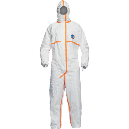 Dupont Personal Protection Coveralls, Small, White, Tyvek® 800 J