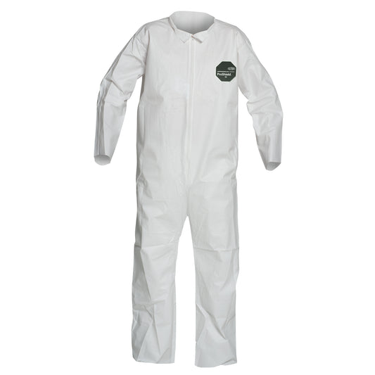 Dupont Personal Protection ProShield® 50 Coveralls, 3X-Large, White, Microporous