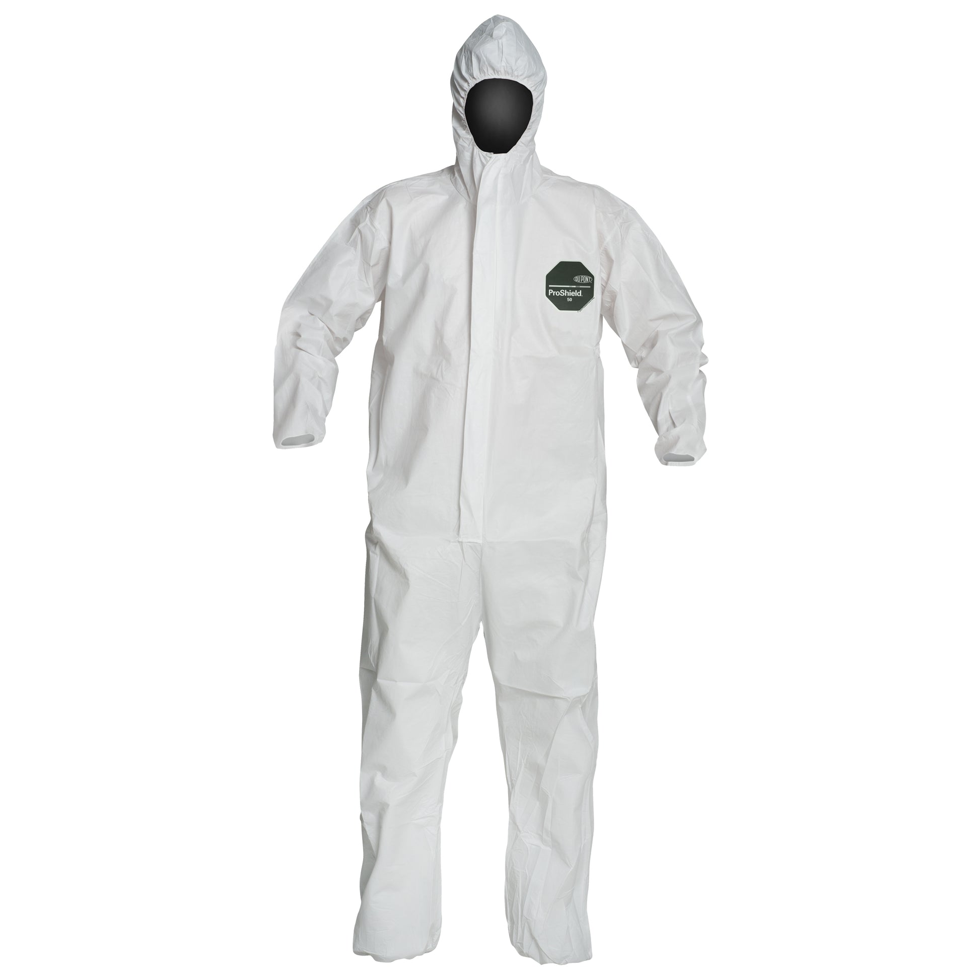 Dupont Personal Protection ProShield® 50 Coveralls, Medium, White, Microporous