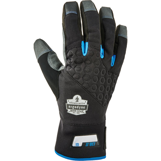 Ergodyne ProFlex® 817 Reinforced Thermal Utility Gloves, Suede Palm, Size 2X-Large