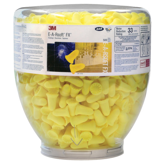 3M E-A-Rsoft™ FX Earplugs Dispenser Bottle Refill, Bulk - Canister