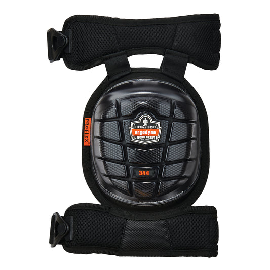 Ergodyne ProFlex® 344 Knee Pad, Buckle Style, Gel Caps, Foam/Gel Pads