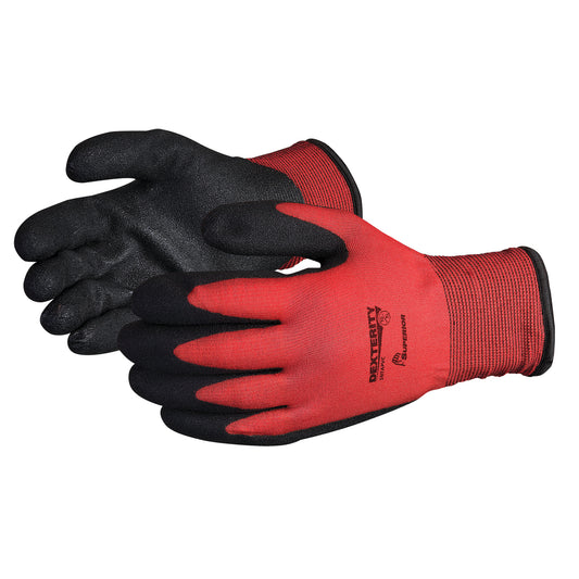 Superior Glove Works Ltd. Dexterity® Winter-Lined Gloves, 8/Medium, PVC Coating, 15 Gauge, Nylon Shell