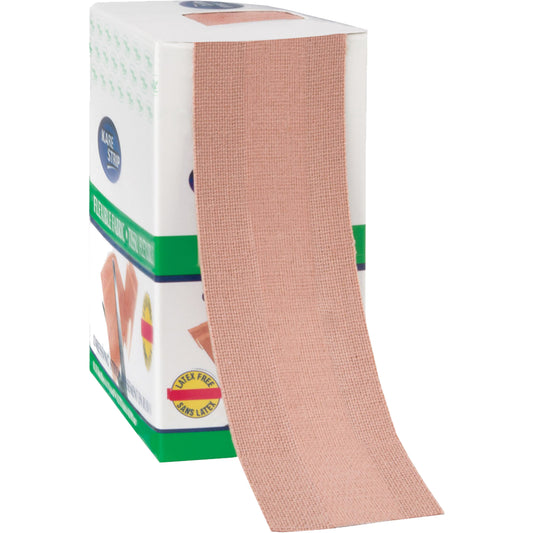 Safecross Dressing Strips, Rectangular/Square, Roll, Fabric, Non-Sterile